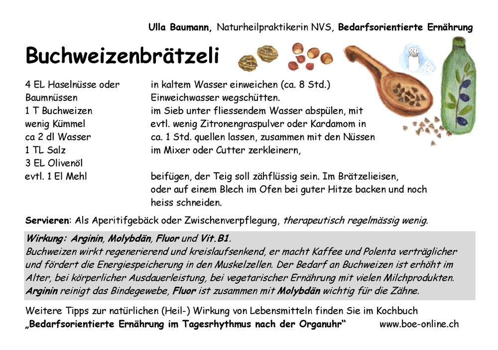 Buchweizenbrätzeli